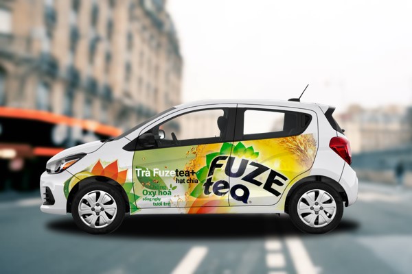 quảng cáo xe công nghệ